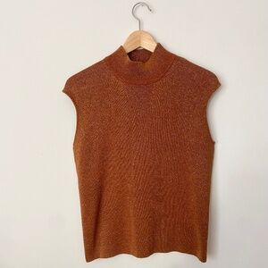 Vintage Rust Sleeveless Tank Top